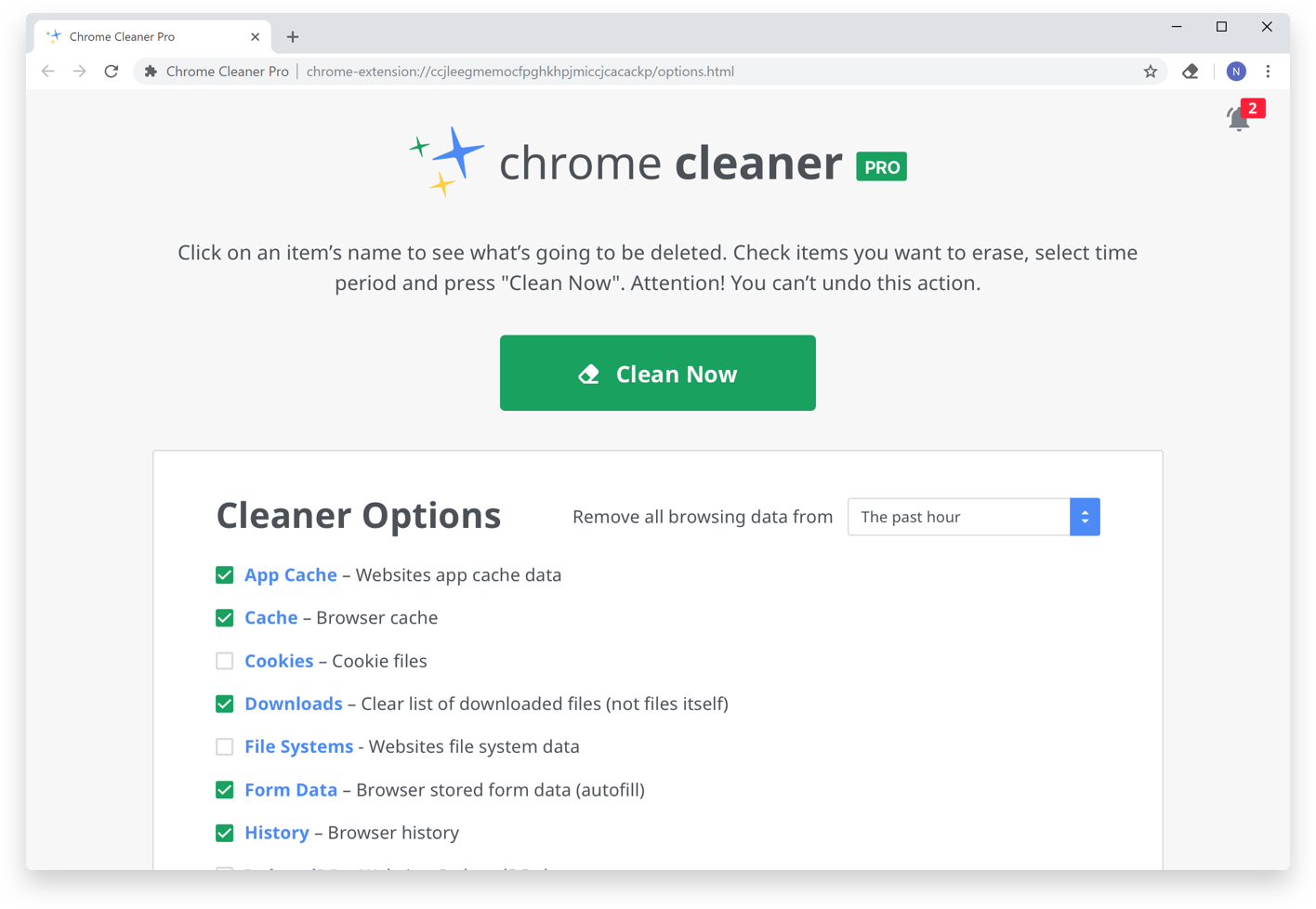 best app for cleaning chrome browser